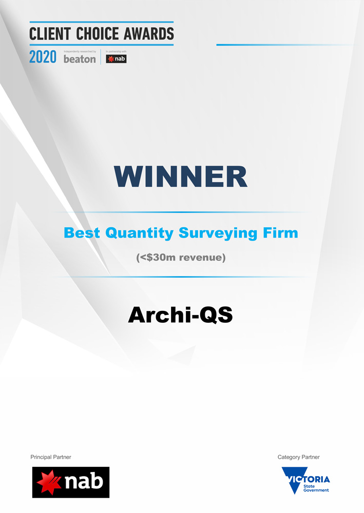 Client Choice Award — Winner 2020